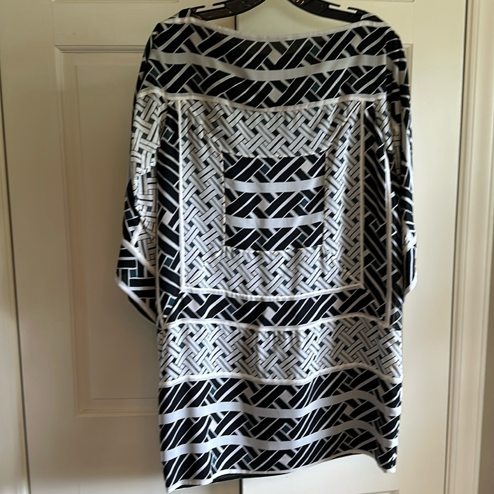 Diane von Furstenberg silk shift mini dress